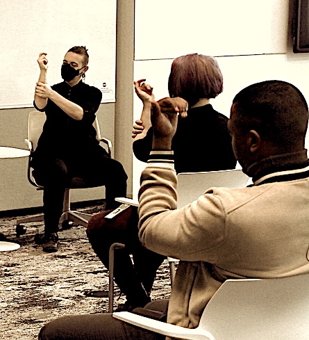 Corporate Chair Yoga Wrists Cropped